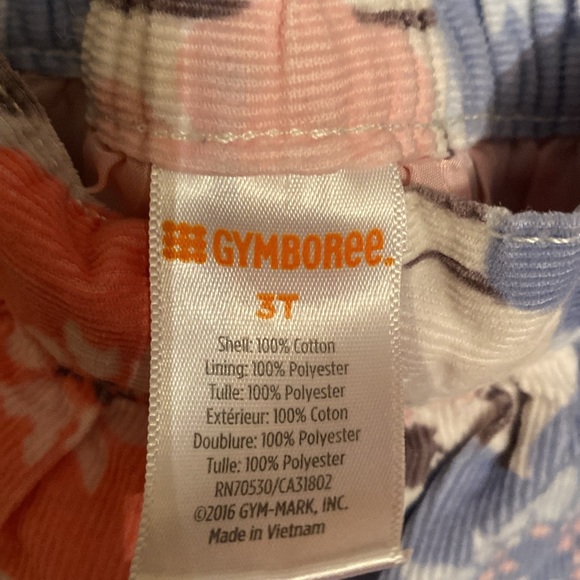 3 for 15 Gymboree flower corduroy skirt - Picture 3 of 5